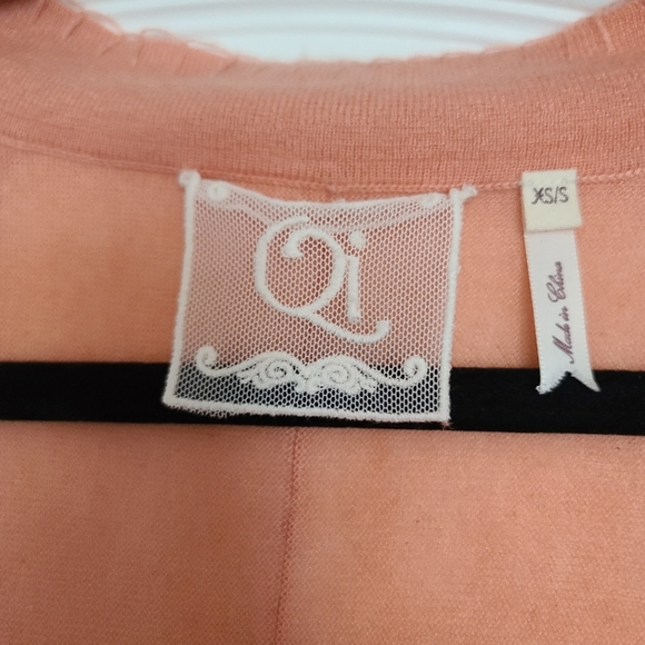 Qi Cashmere Cardigan XS/S - Picture 3 of 6